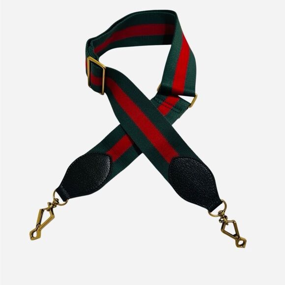 Stylish Green and Red  Bag Strap - Picture 4 of 6